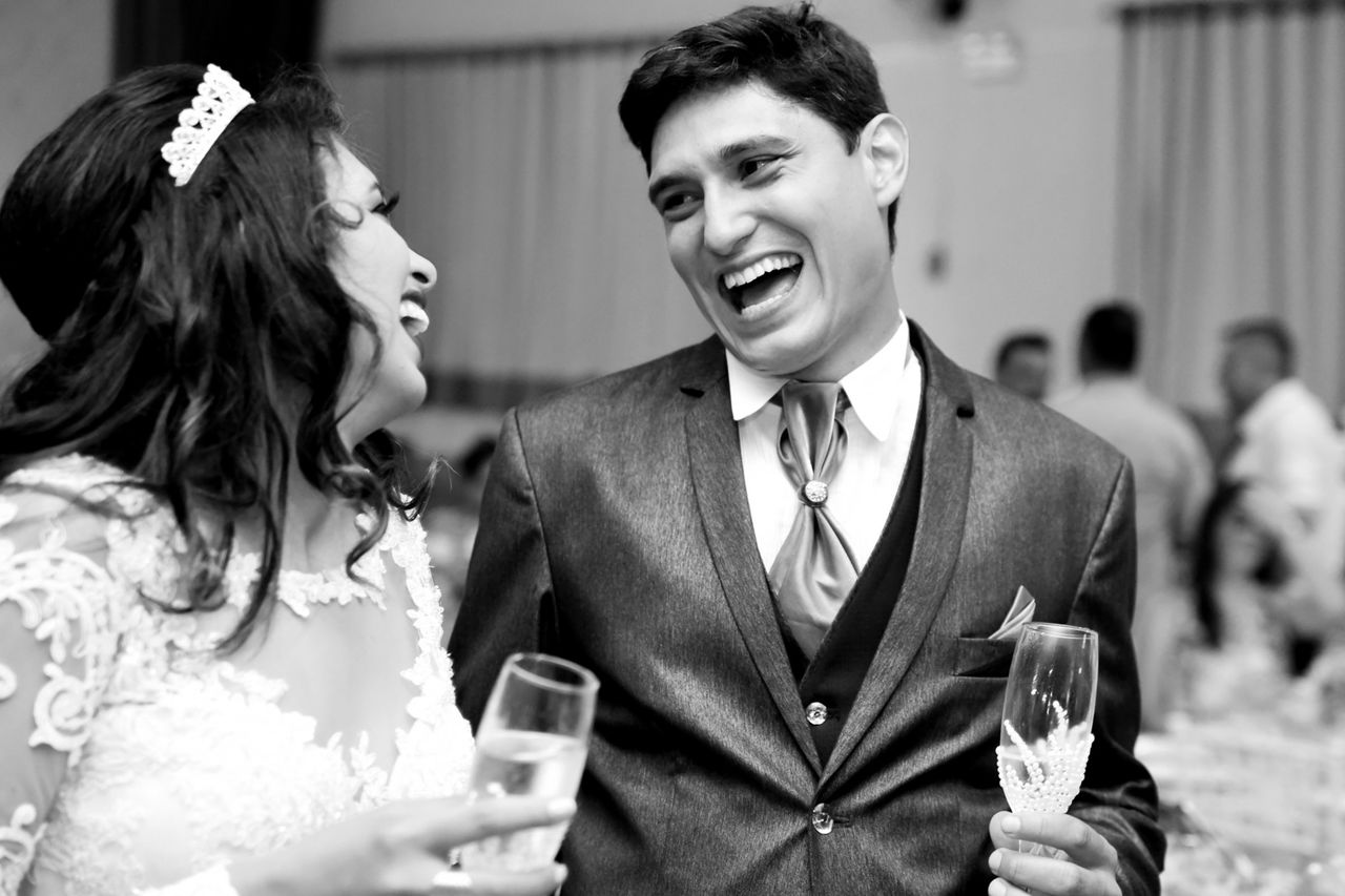A importância de Sorrir no dia do Casamento A importância de Sorrir no dia do Casamento